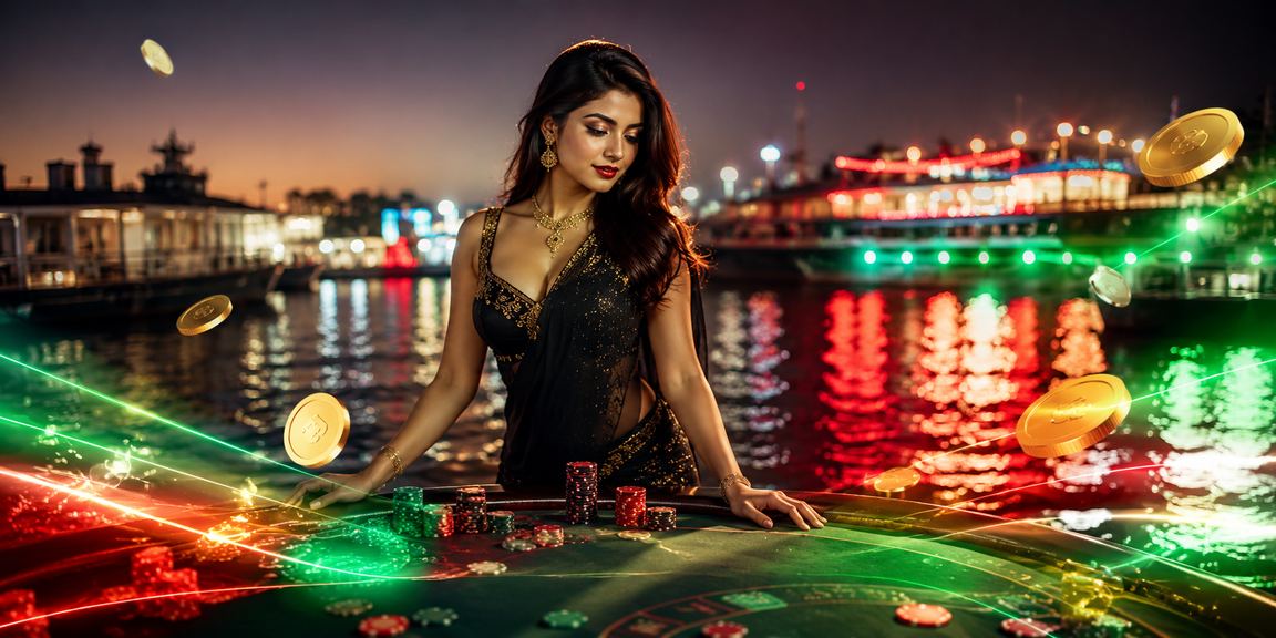 নারায়ণগঞ্জে মোবাইল পেমেন্ট করছেন লাল-সবুজ পোশাকে তরুণী